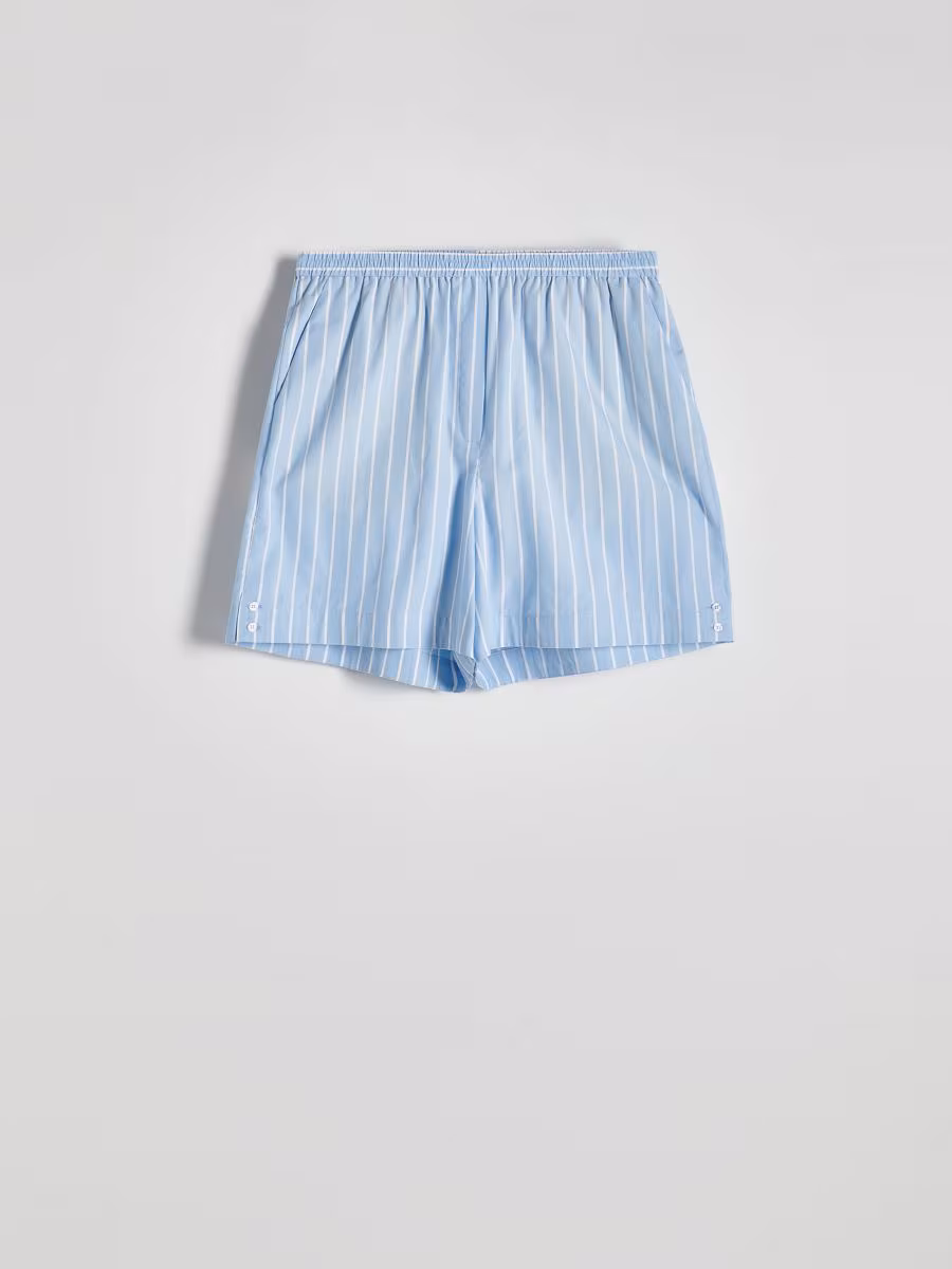 Lyocell Blend Shorts
