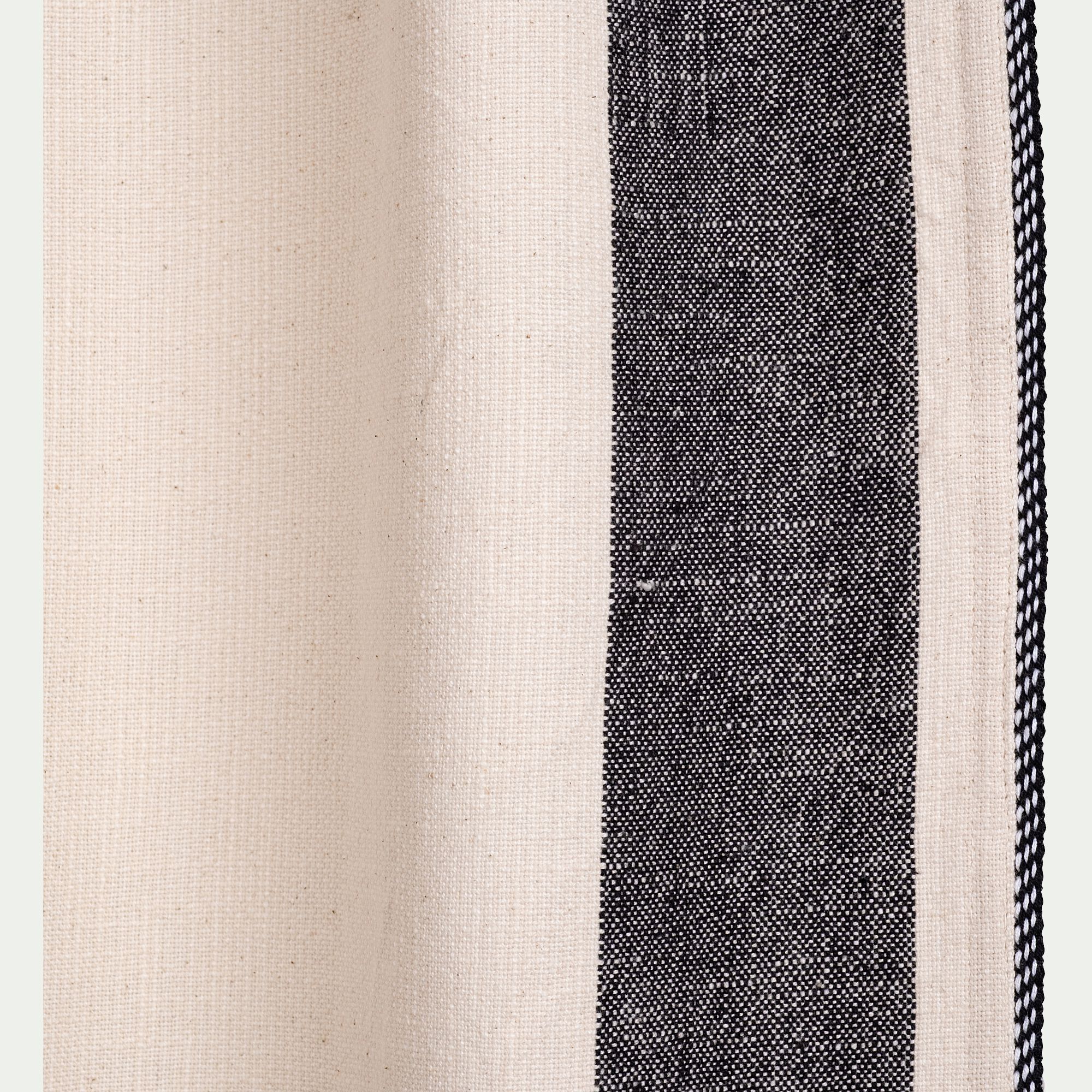 LILANE - Rideau à pattes cachées en coton 140x250cm - beige
