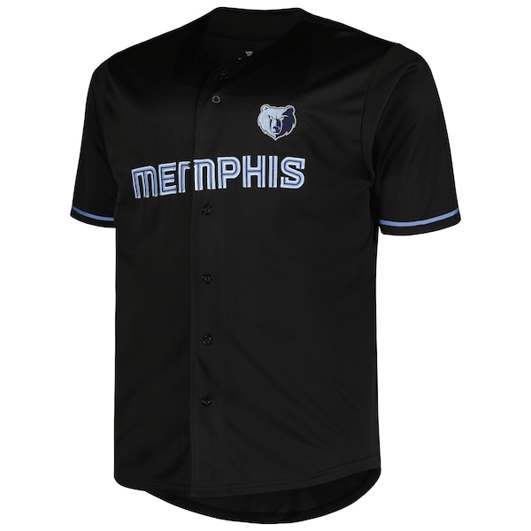 Memphis Grizzlies Profile Big & Tall Pop Jersey - Black