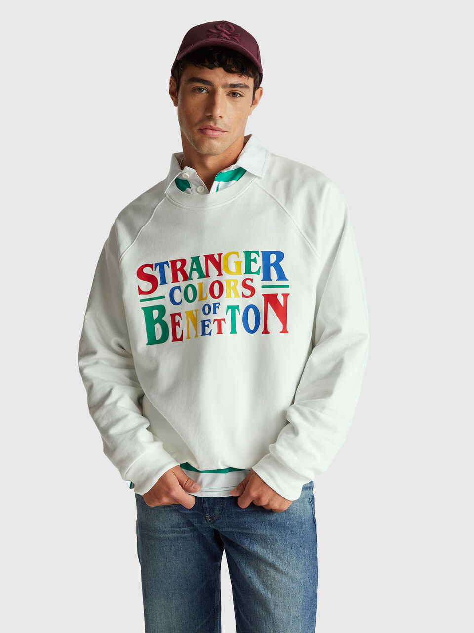 Stranger Things relaxed fit sweatshirt