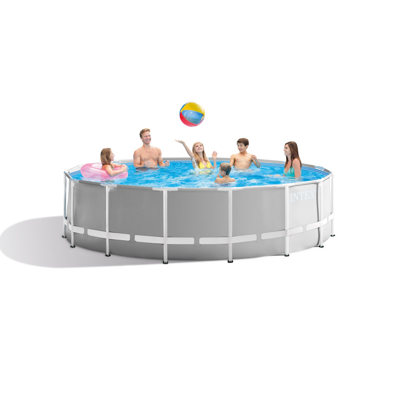 Piscine Frame tubulaire avec épurateur à cartouche Ø 4,57 x 1,22 m INTEX