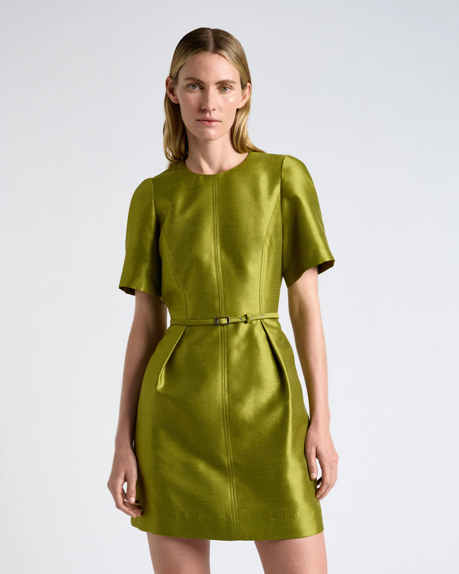 Viscose Lurex Mini Dress