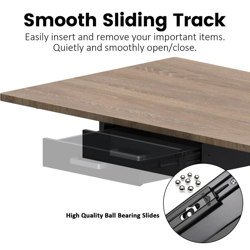 Under Desk Drawer Storage - 8.27D x 13.07W x 2.91H