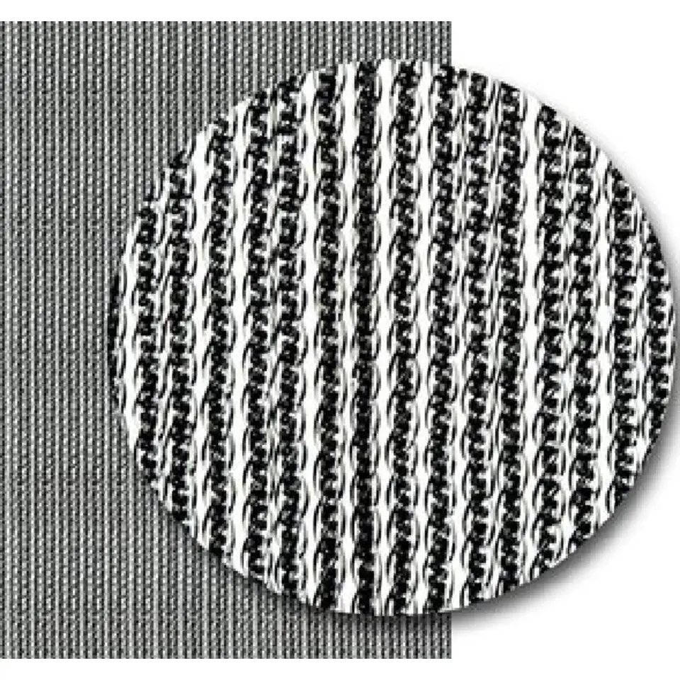 Vliegengordijnenexpert Vliegengordijn Venetie Zwart Op het kozijn