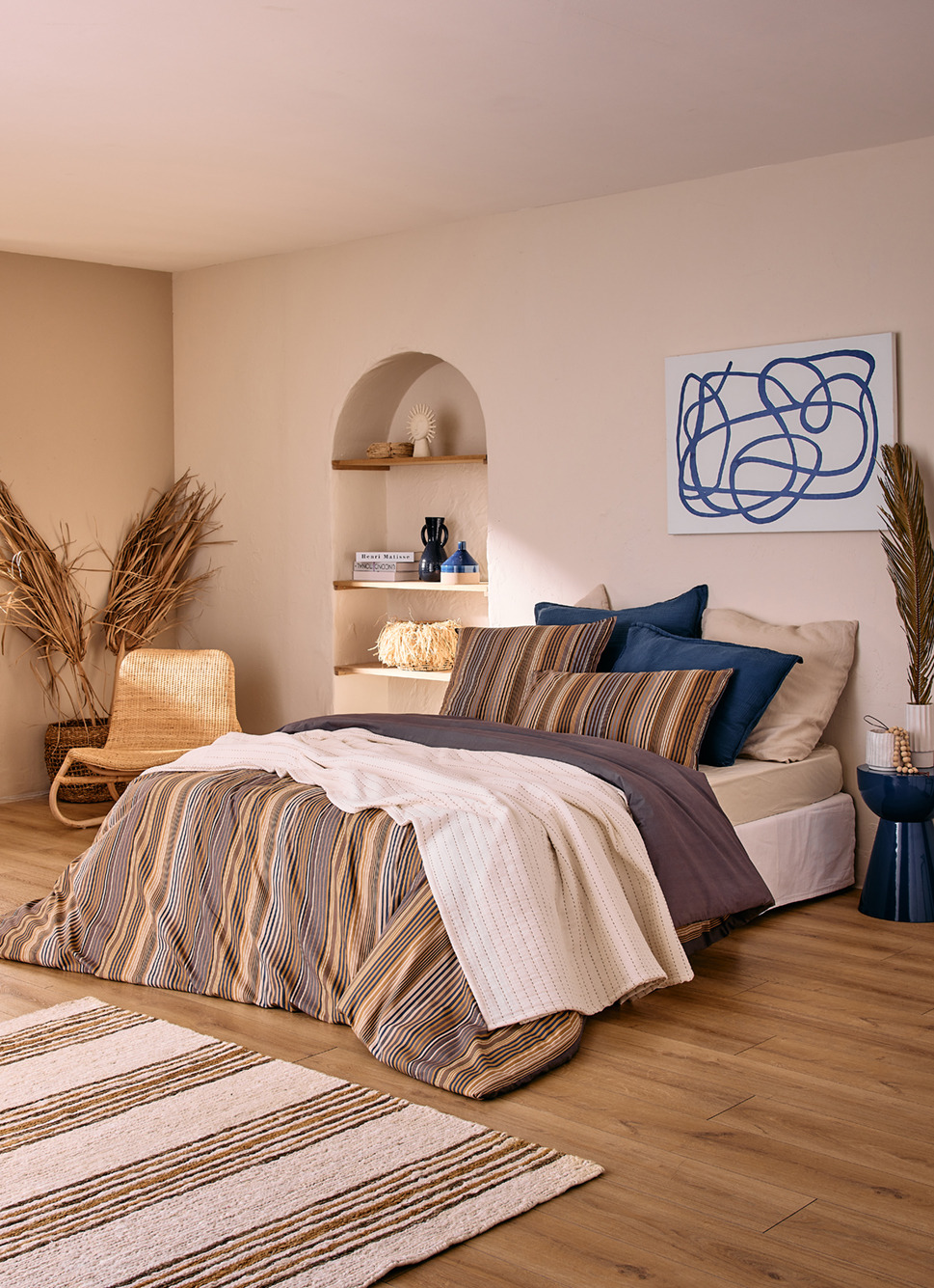 HOUSSE DE COUETTE ETNA BRUN / BRONZE