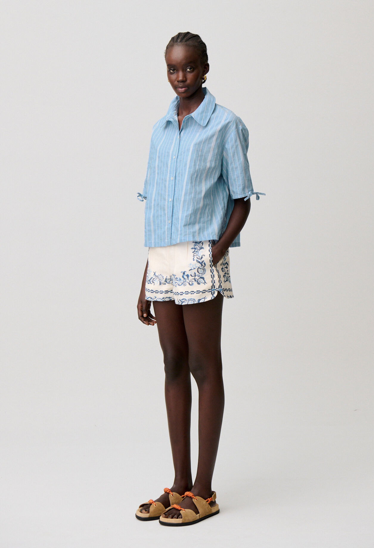 Chemise rayée Claudine