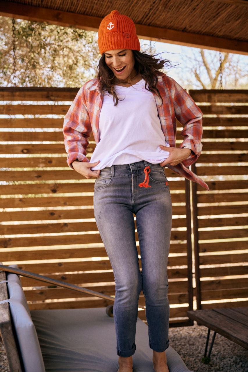 Hose Ira Stretch Grey A&Co