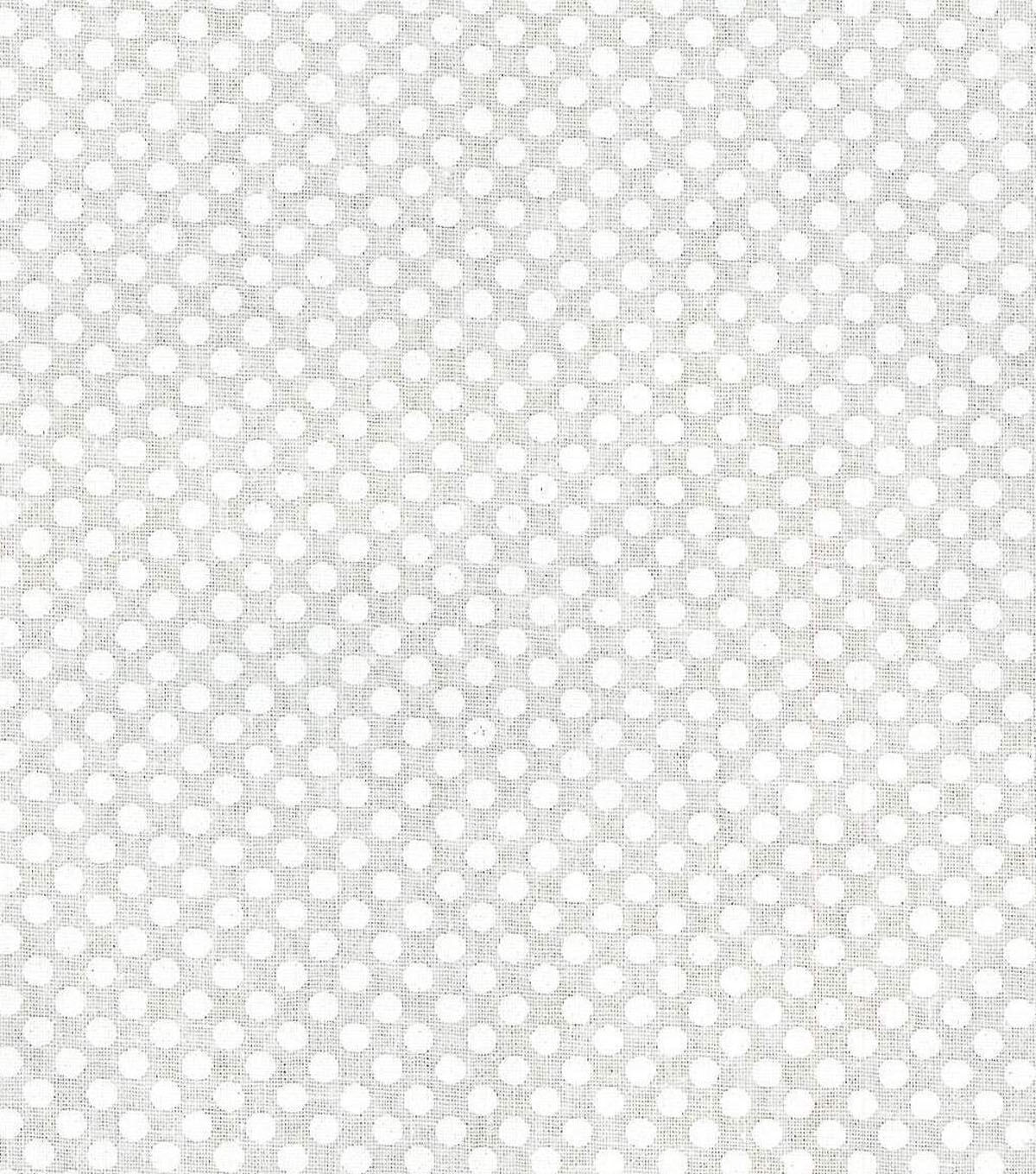 Small White Dots Quilt Cotton Fabric by Keepsake Calico