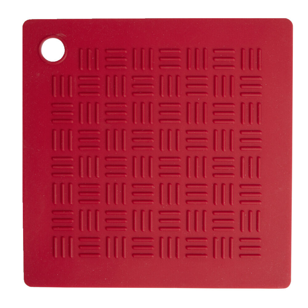 Manique en silicone rouge 22,5x22,5cm