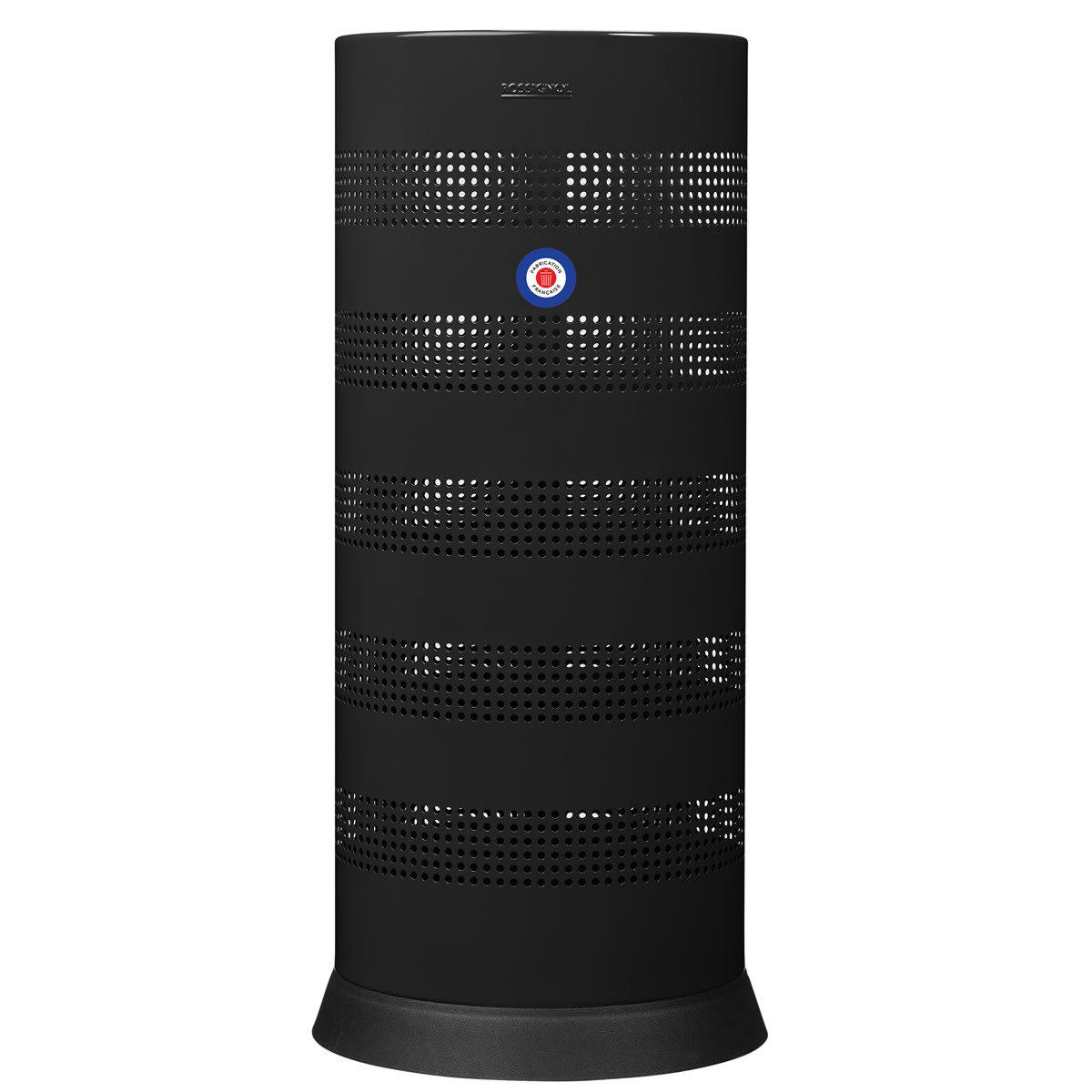 OLA - Porte-parapluies perforé 28L en Métal Noir