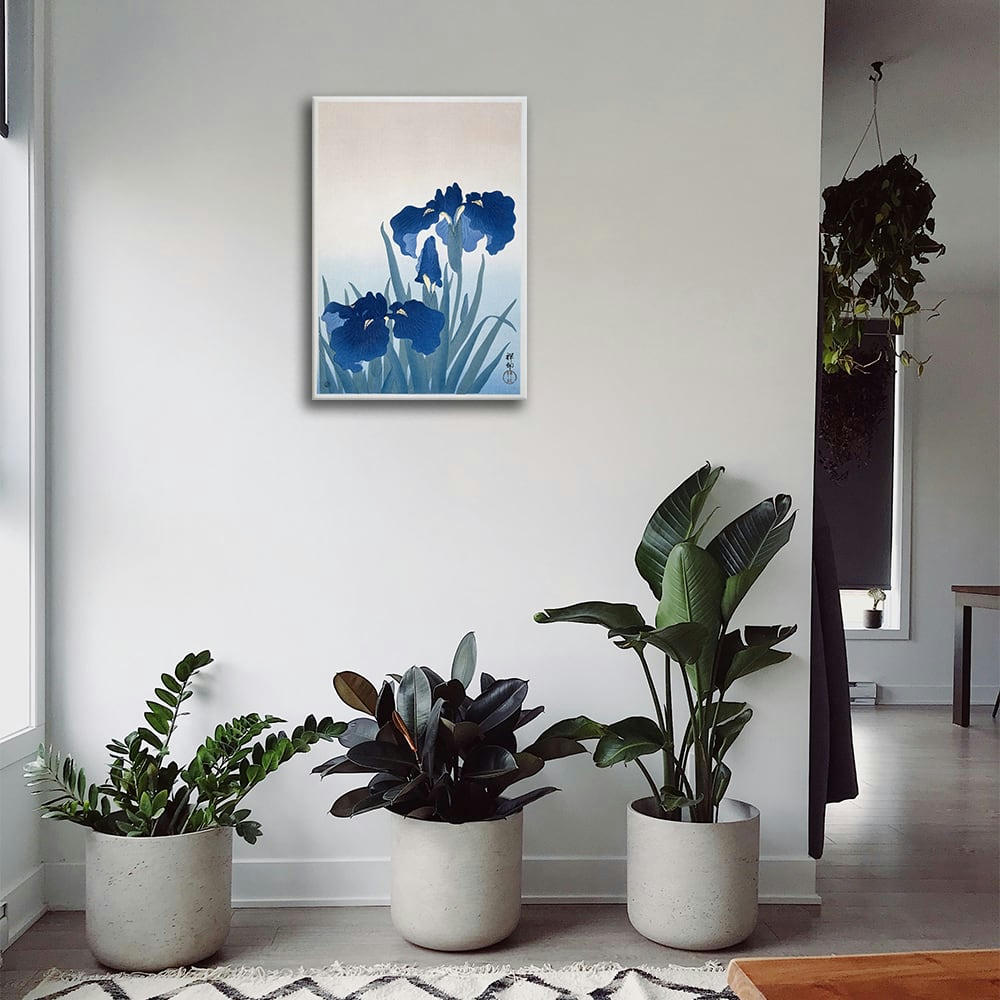 - Tableau - Iris - Ohara Koson 60x90cm