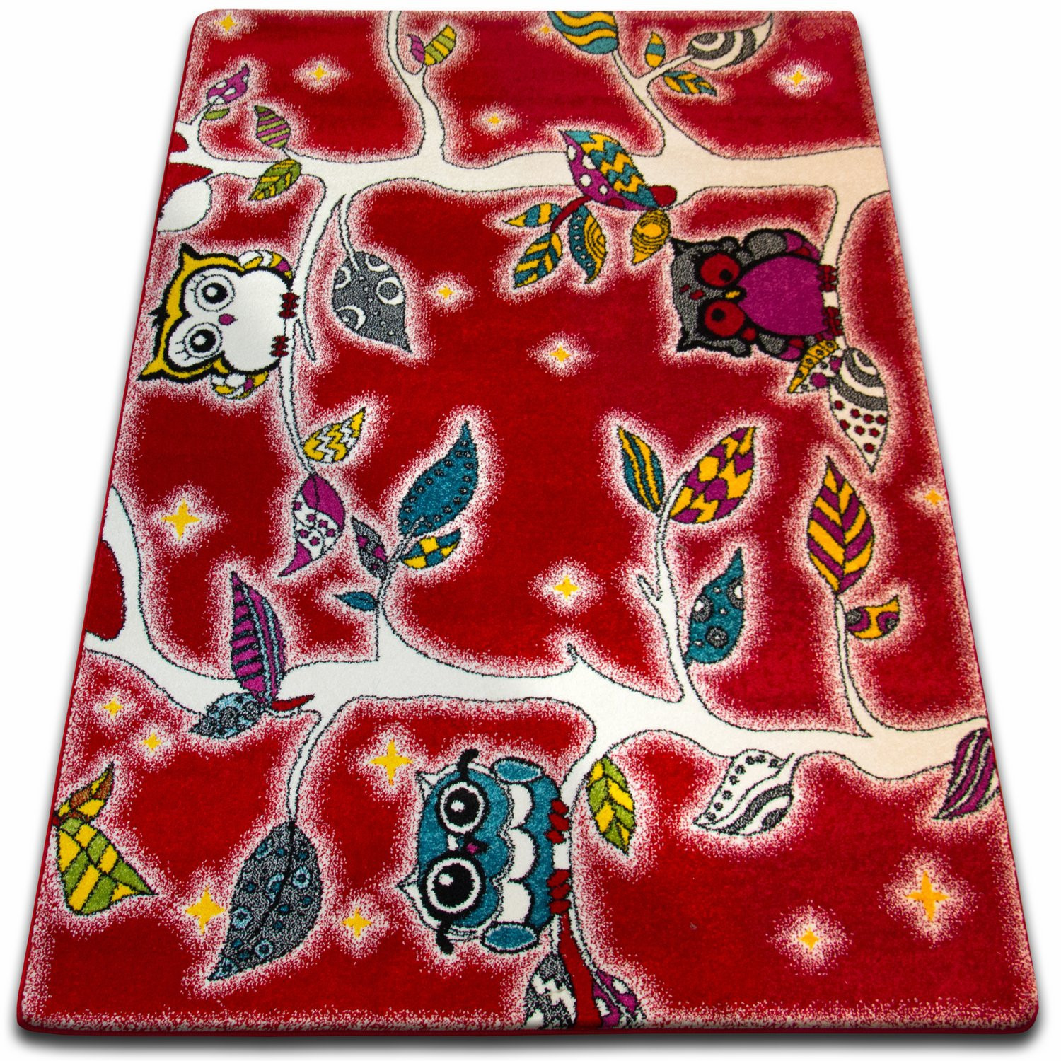 Dywan KIDS Forest czerwony C427 160x220 cm