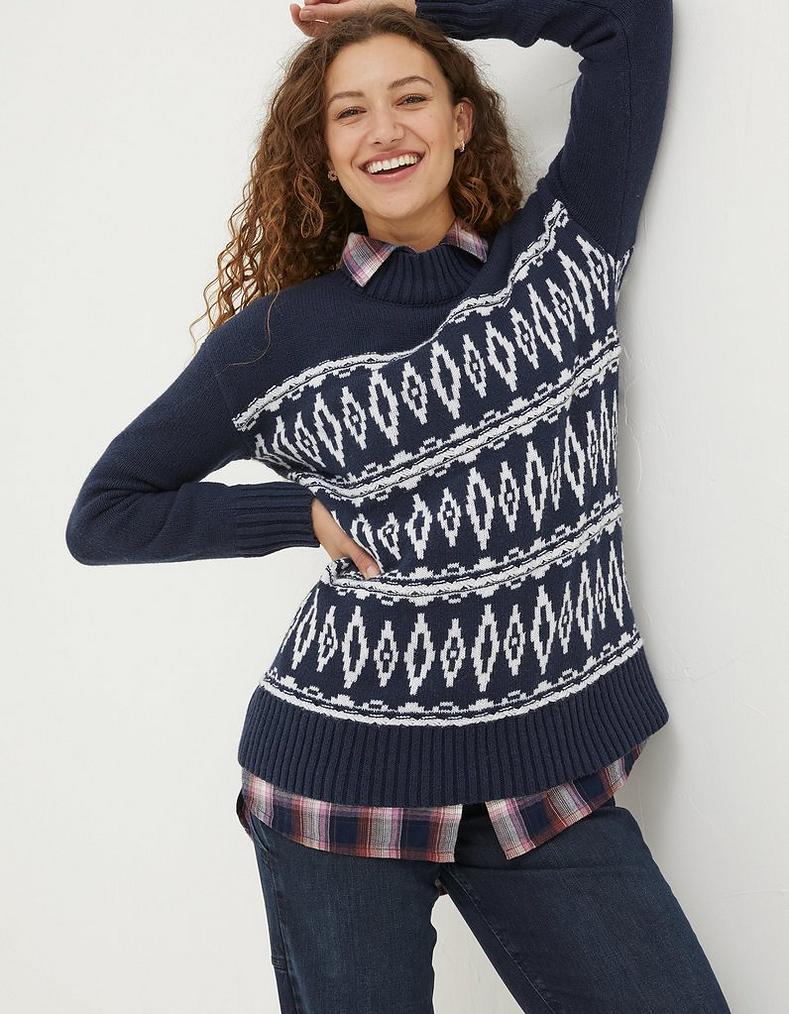 Naomi  Fairisle Jumper
