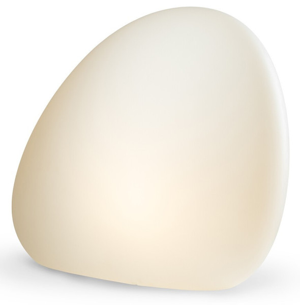 Lampa Ogrodowa STONE Biały 1xE27 IP44
