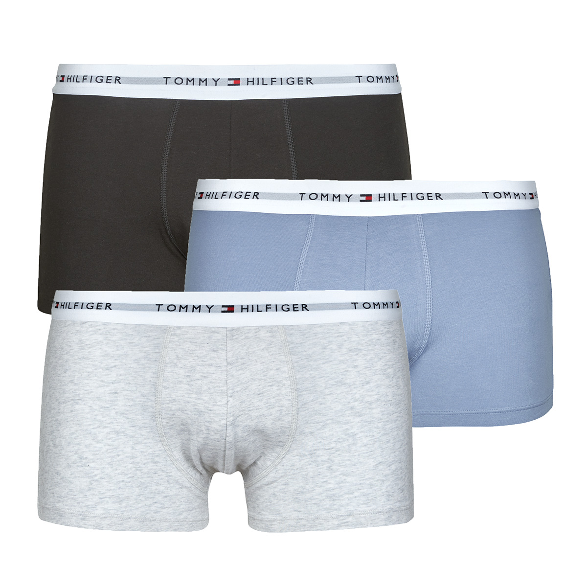 Tommy Hilfiger - TRUNK X3 - White / Black / Blue