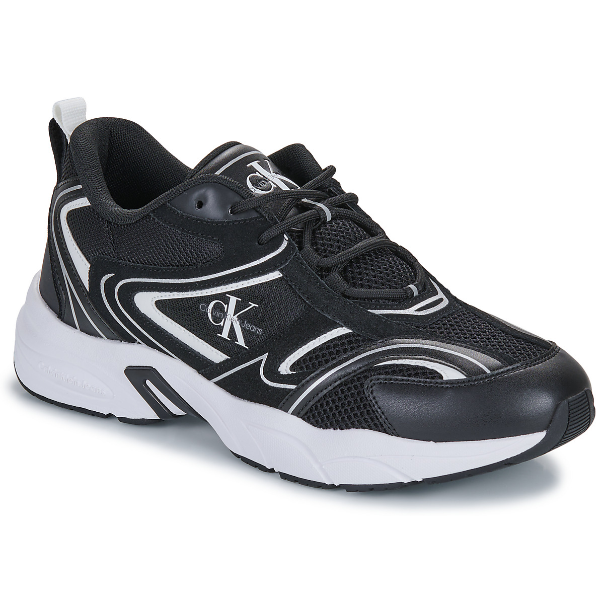 Calvin Klein Jeans - RETRO TENNIS SU-MESH - Black