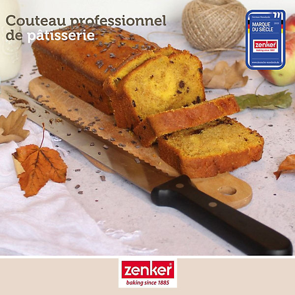 Couteau professionnel pour gâteau 30 cm Zenker Smart Pastry