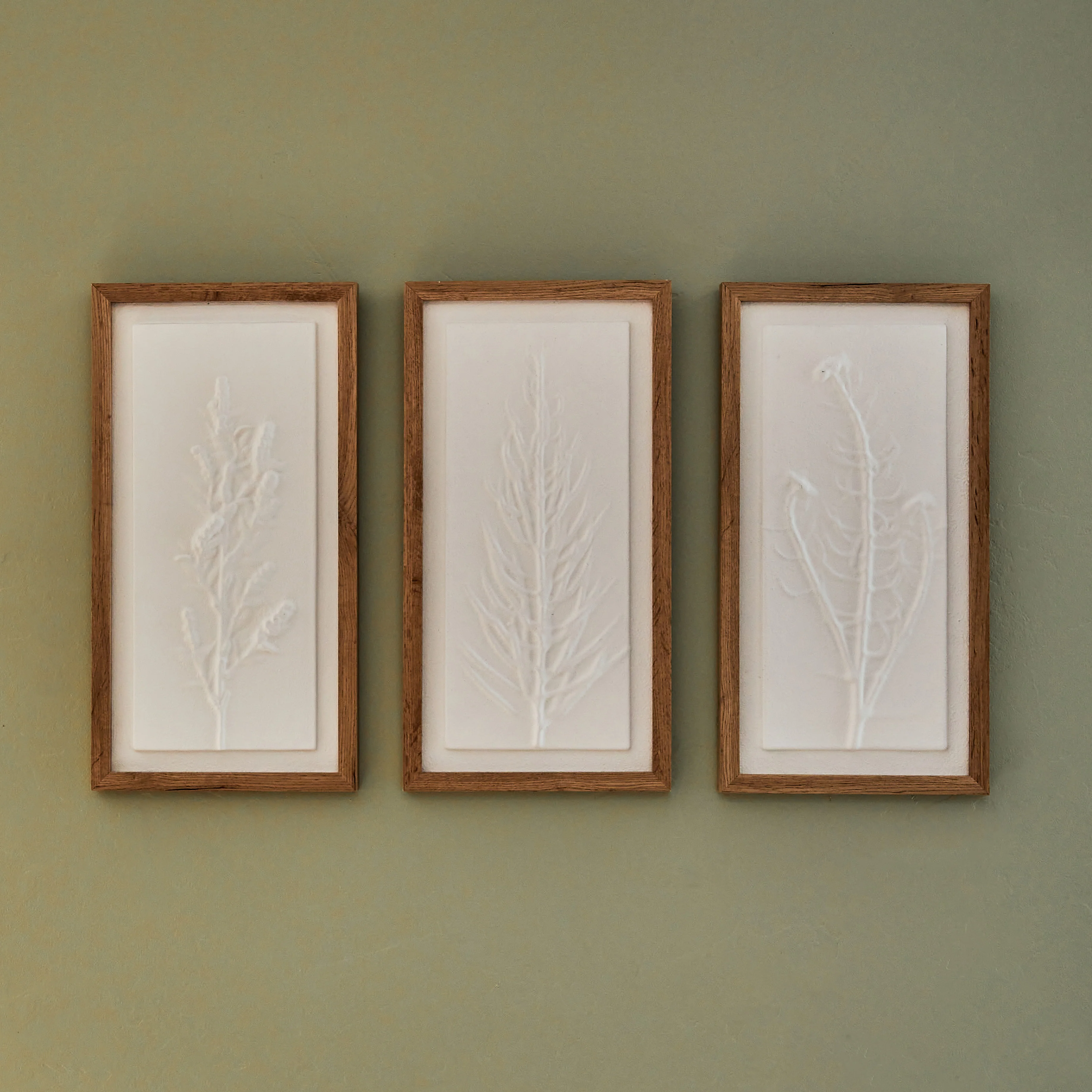 4MURS Tableau embelli FLORA coloris blanc