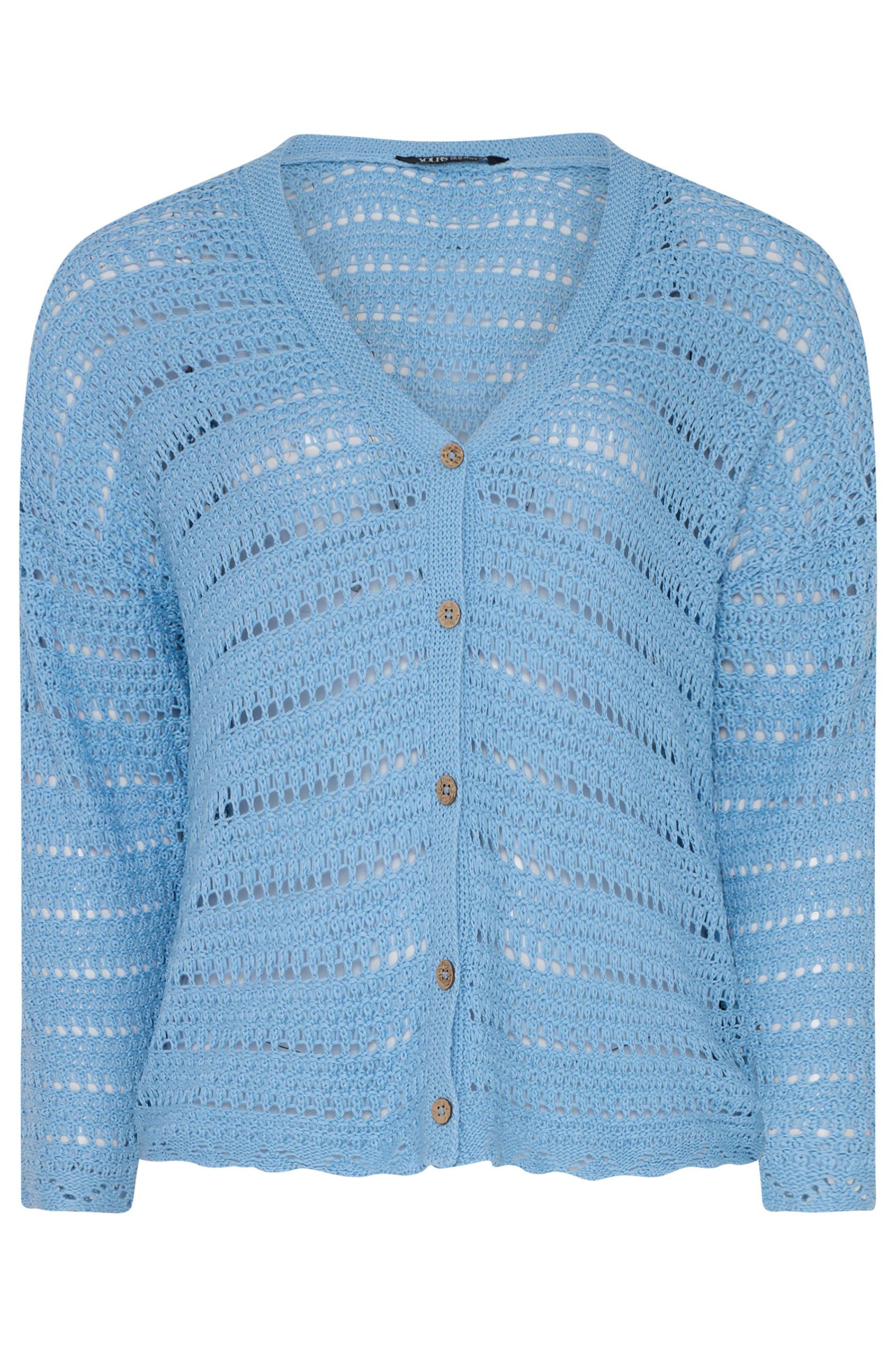 Yours Pointelle Knit Cardigan