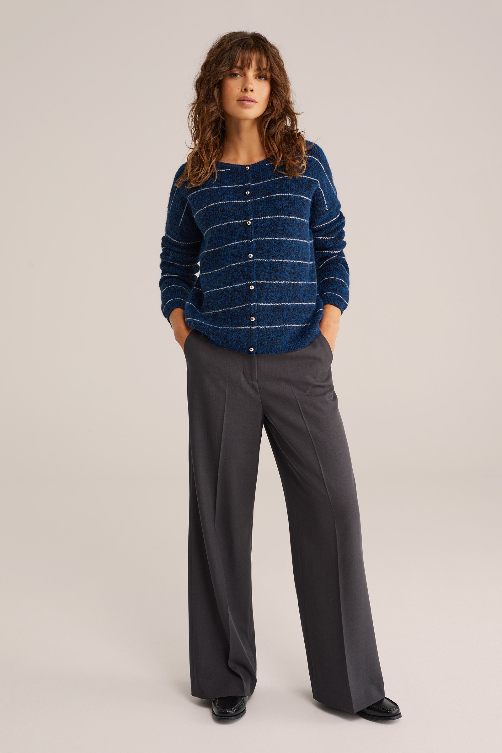 Dames vest van wolmix