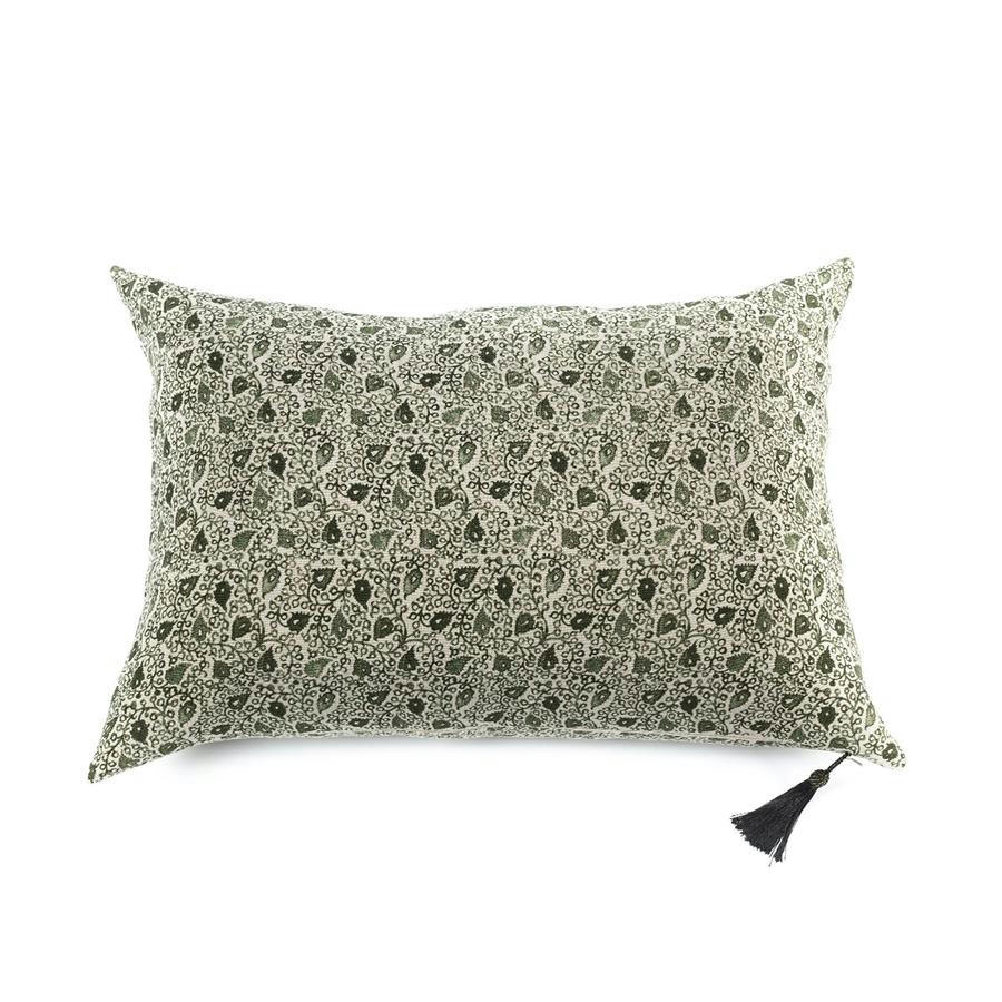 ORIENT EXPRESS - Coussin en lin pur lavé  Hyde Park  50x70