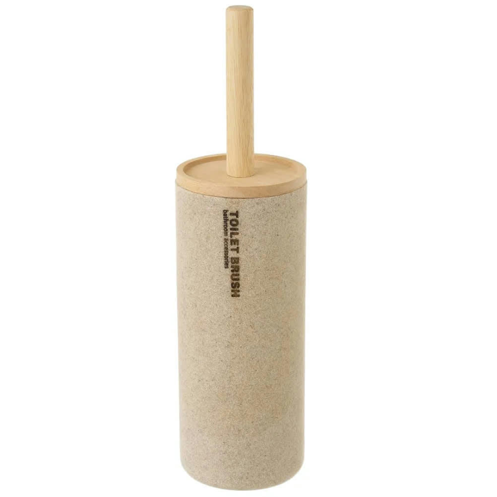 - Brosse de toilette en polyrésine et bois 38cm
