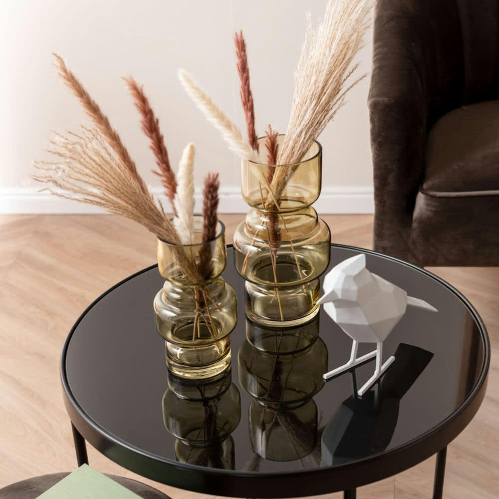 COURTLY - Vase courtly glass large verre vert