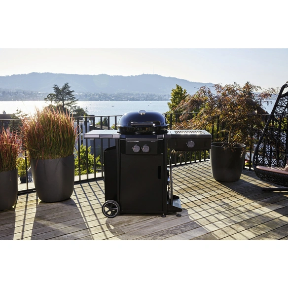 Gasgrill »Davos Pro«, 2 Brenner, Grillfläche: 54 x 54 cm, mit Unterschrank
