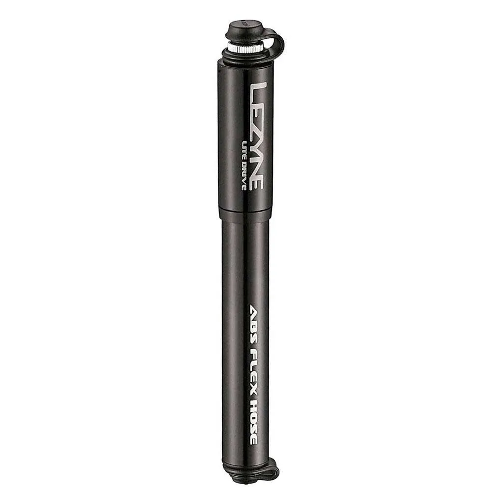 Lezyne Lite Drive-S CNC Machined 160 psi 180 mm Long mini pump