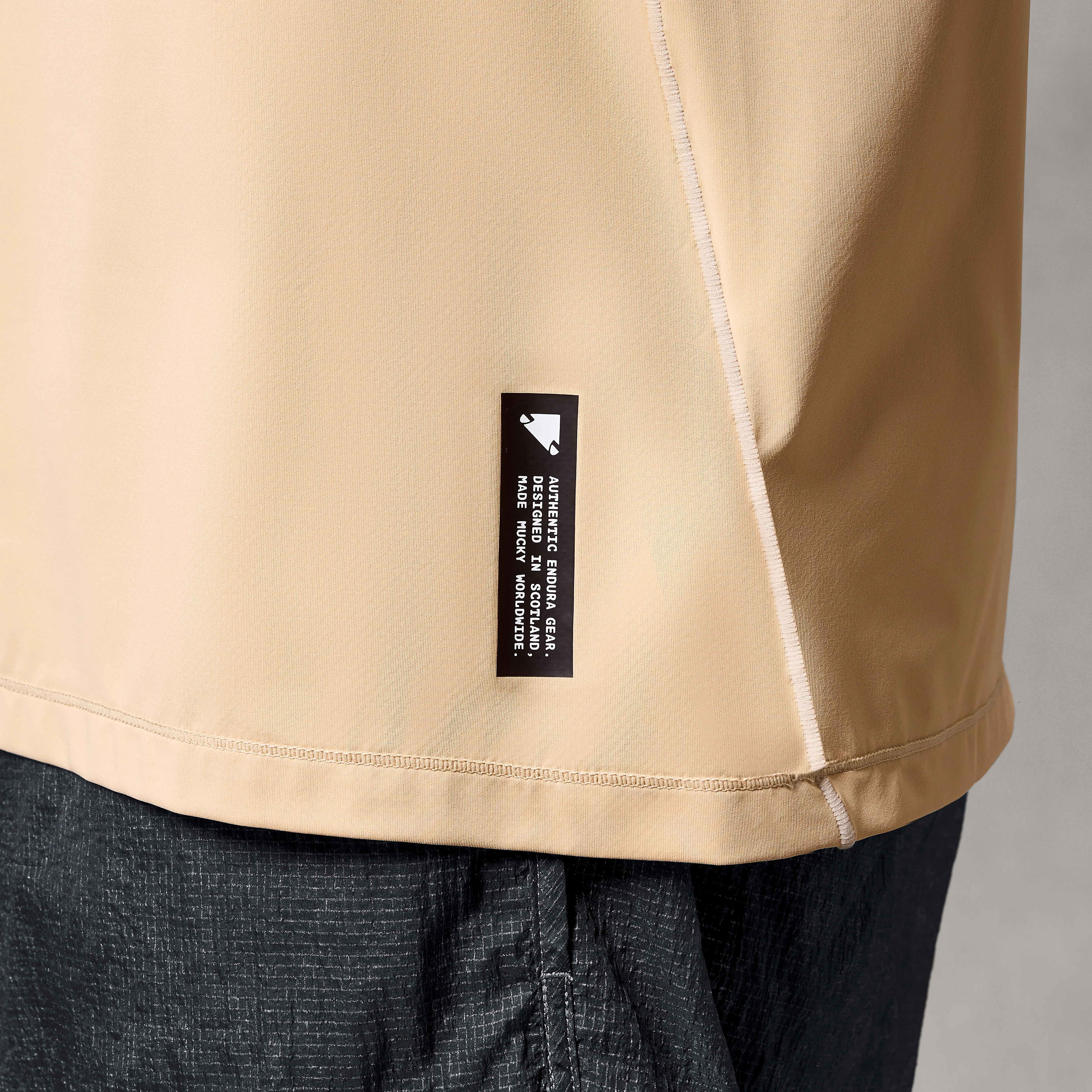 Men's AllTrack Rout S/S Tech Tee - Sand