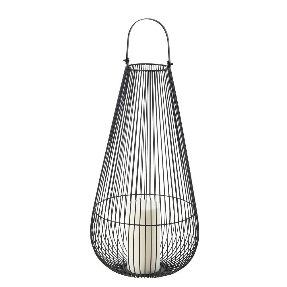 MOMBASA - Lanterne filaire noire