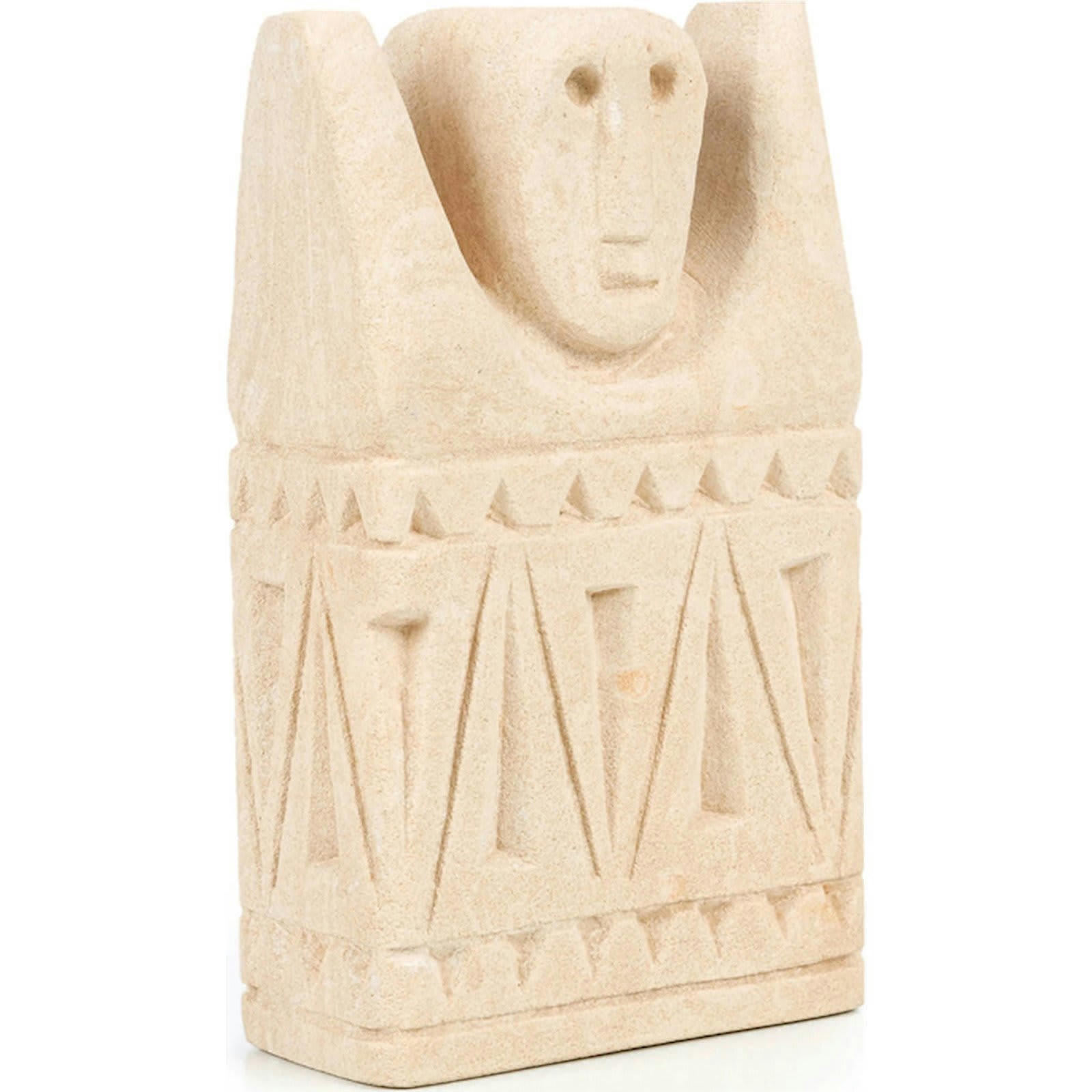 BALI BAZAR - Statue Grès Beige