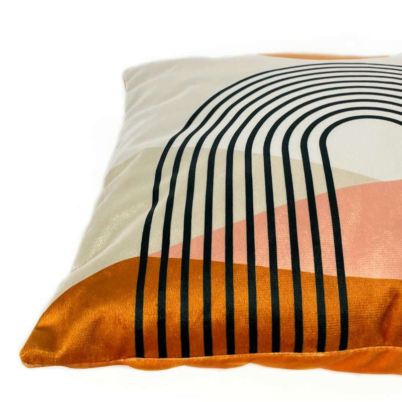 KALAHARI - Coussin 40x40cm Multicolore Vintage