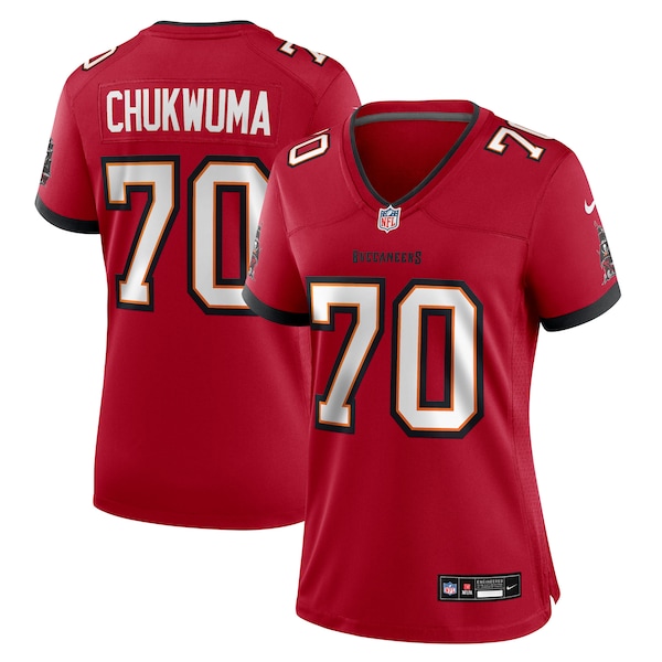 Ben Chukwuma Tampa Bay Buccaneers Nike Women's Team Game Jersey -  Red