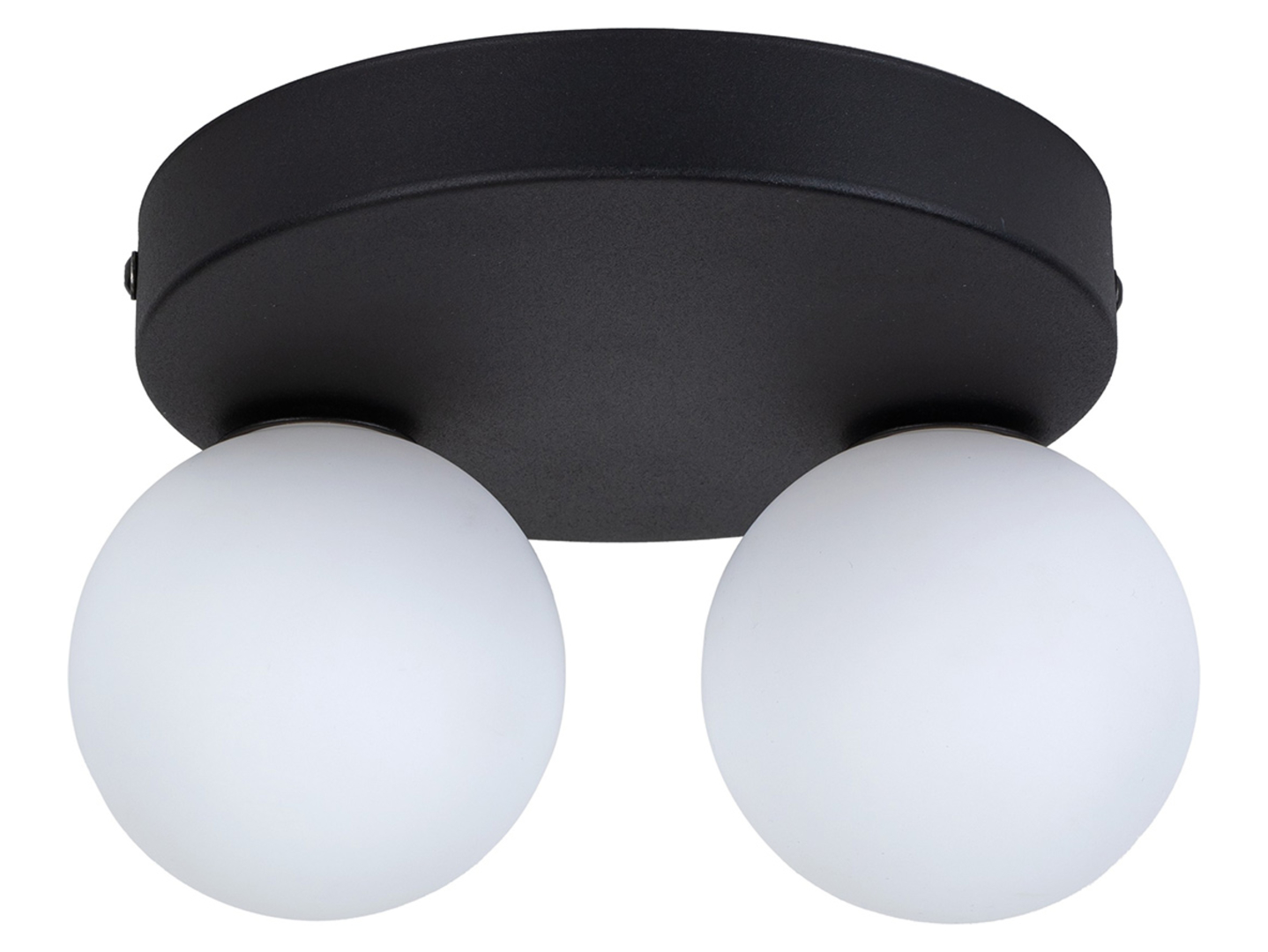 Lampa sufitowa Bianca 2-punktowa metalowa czarna