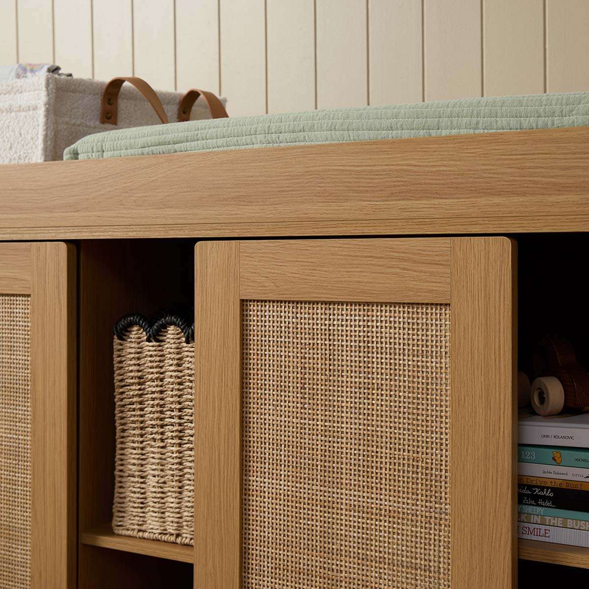 Elliot Change Table with Removable Top - Natural