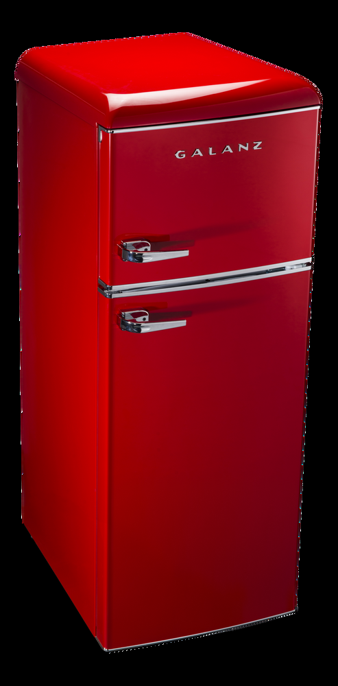 Galanz Retro Style 7.6 cu.ft Top Freezer Refrigerator
