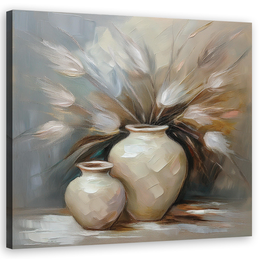 Feeby Obraz na płótnie, Wazon Vintage Martwa Natura 30x30