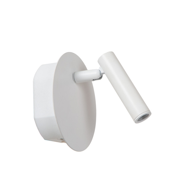 Lampe de chevet murale LED Jolijn sur batterie blanche 2 W LUCIDE