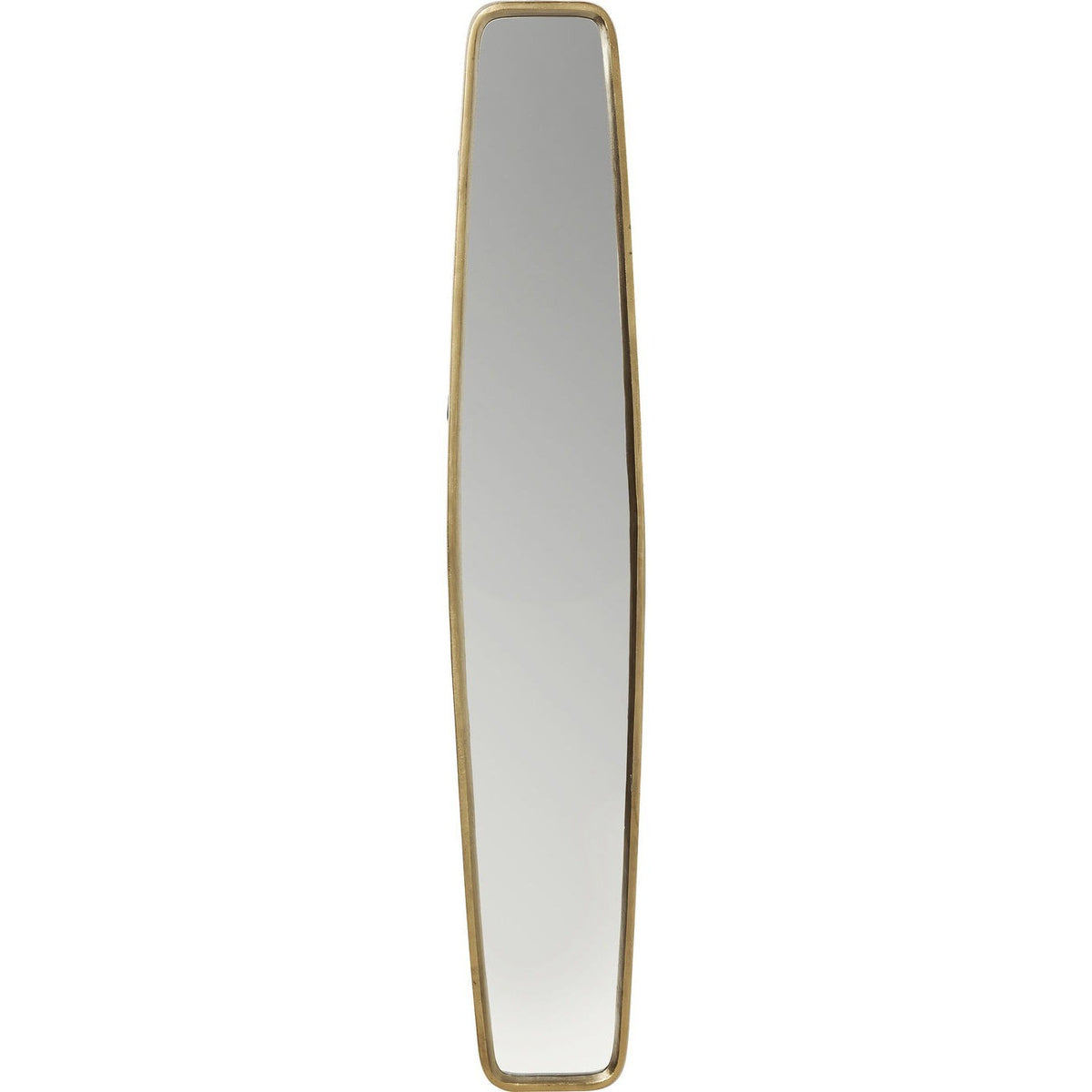 Kare Design Spiegel Clip 177x32cm messing