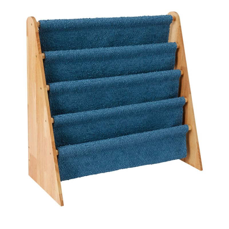 Blake Boucle Blue Bookshelf