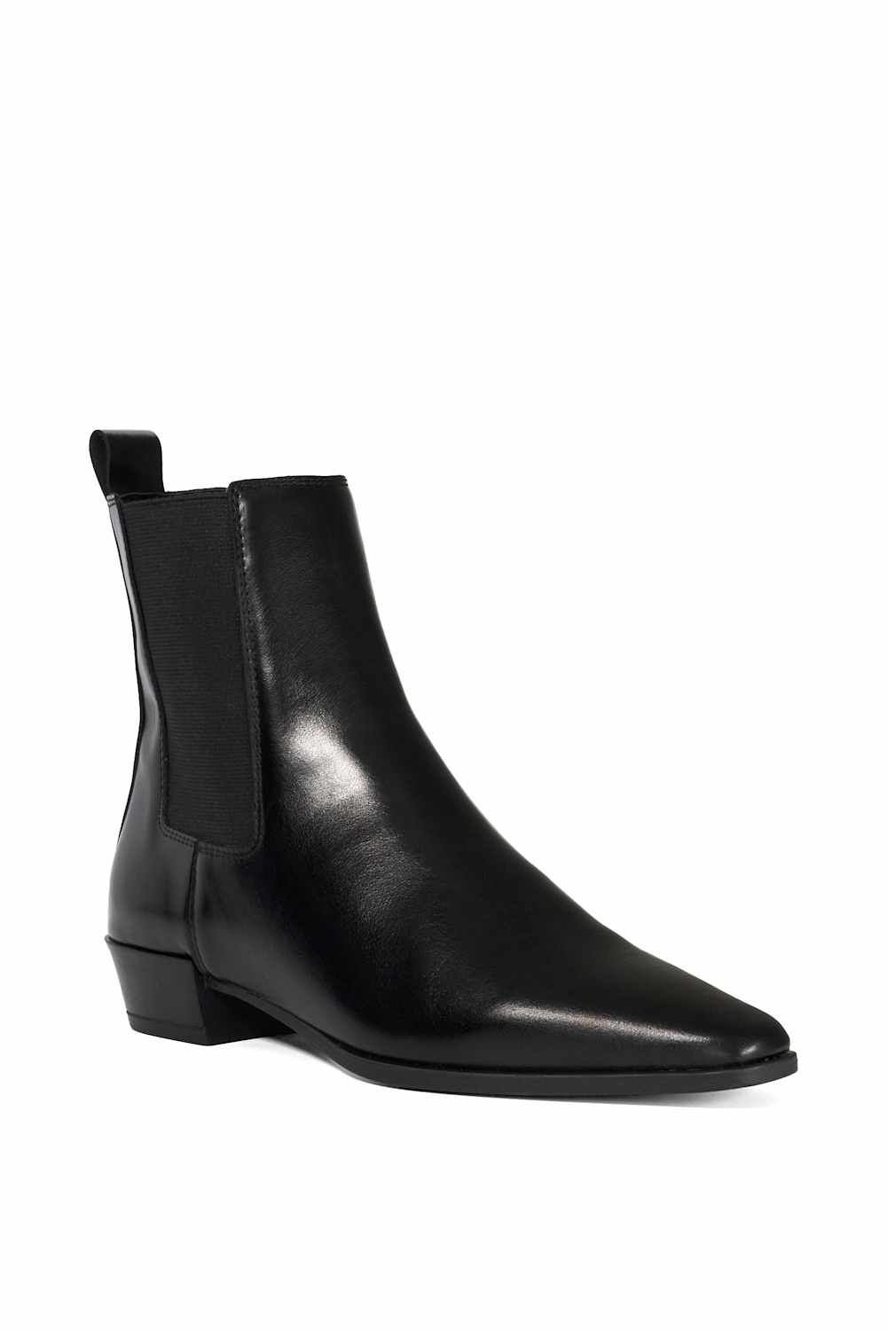 Dune London Parkas' Leather Ankle Boots
