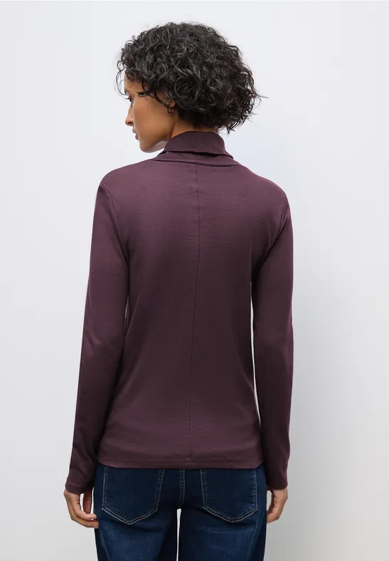 Basic Rollkragenshirt