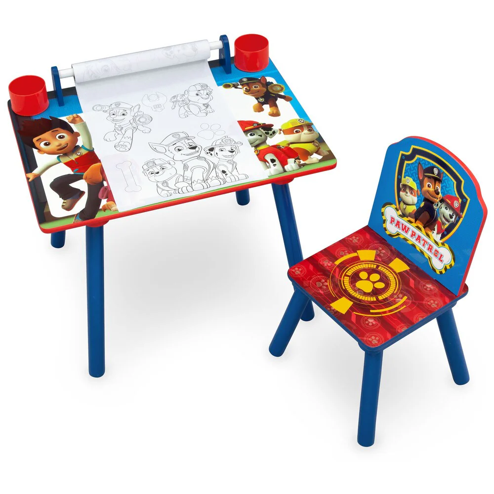 Nick Jr. PAW Patrol Art Desk with Dry-Erase Tabletop by Delta Children
