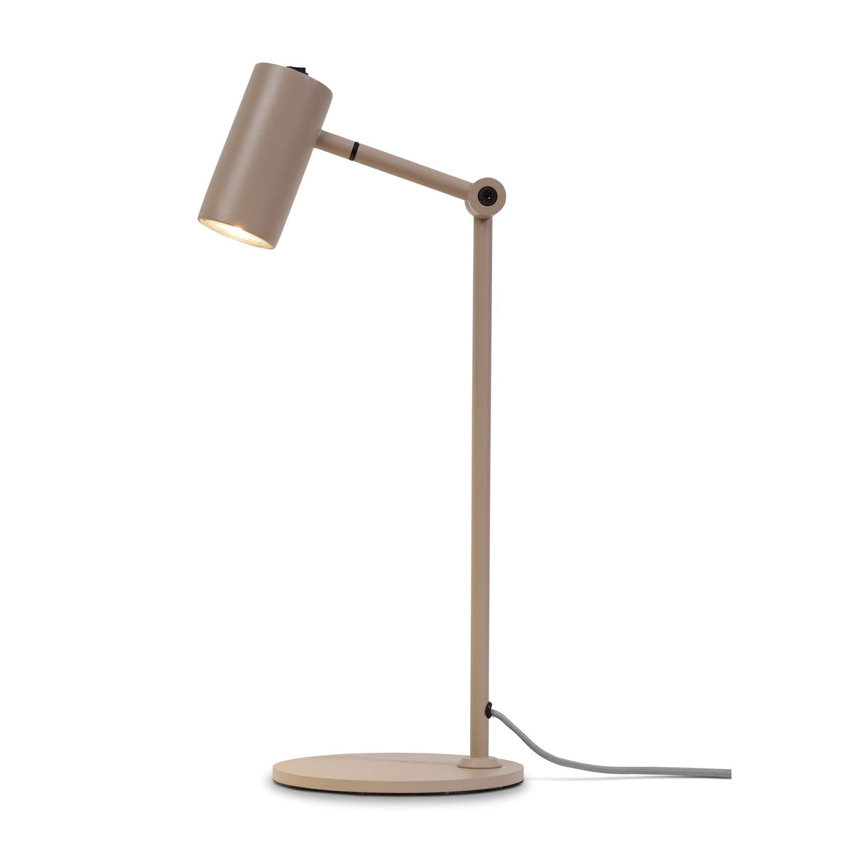 it's about RoMi tafellamp Montreux - bruin - 19x17x40cm
