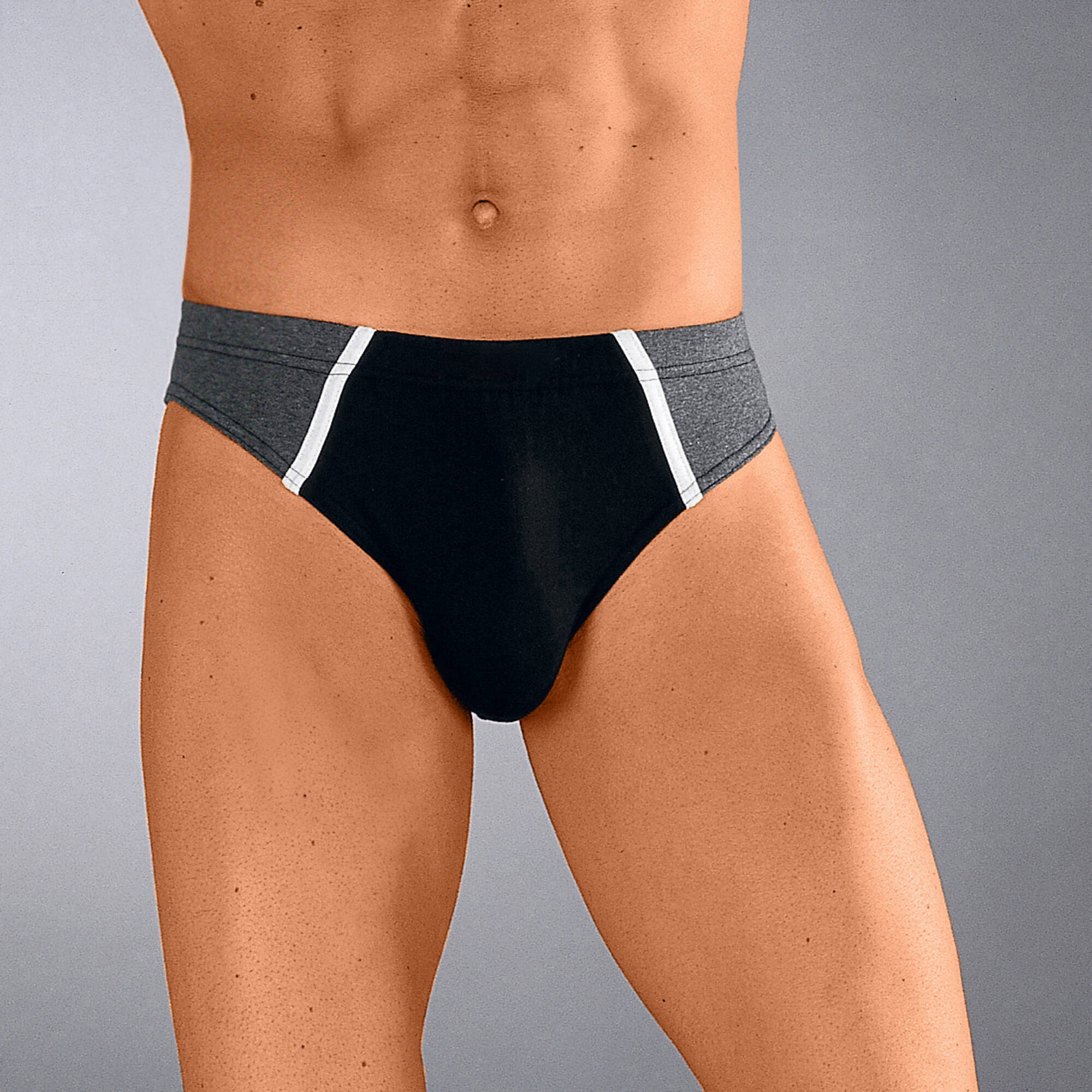 Slip fermé taille basse - lot de 8 assortis