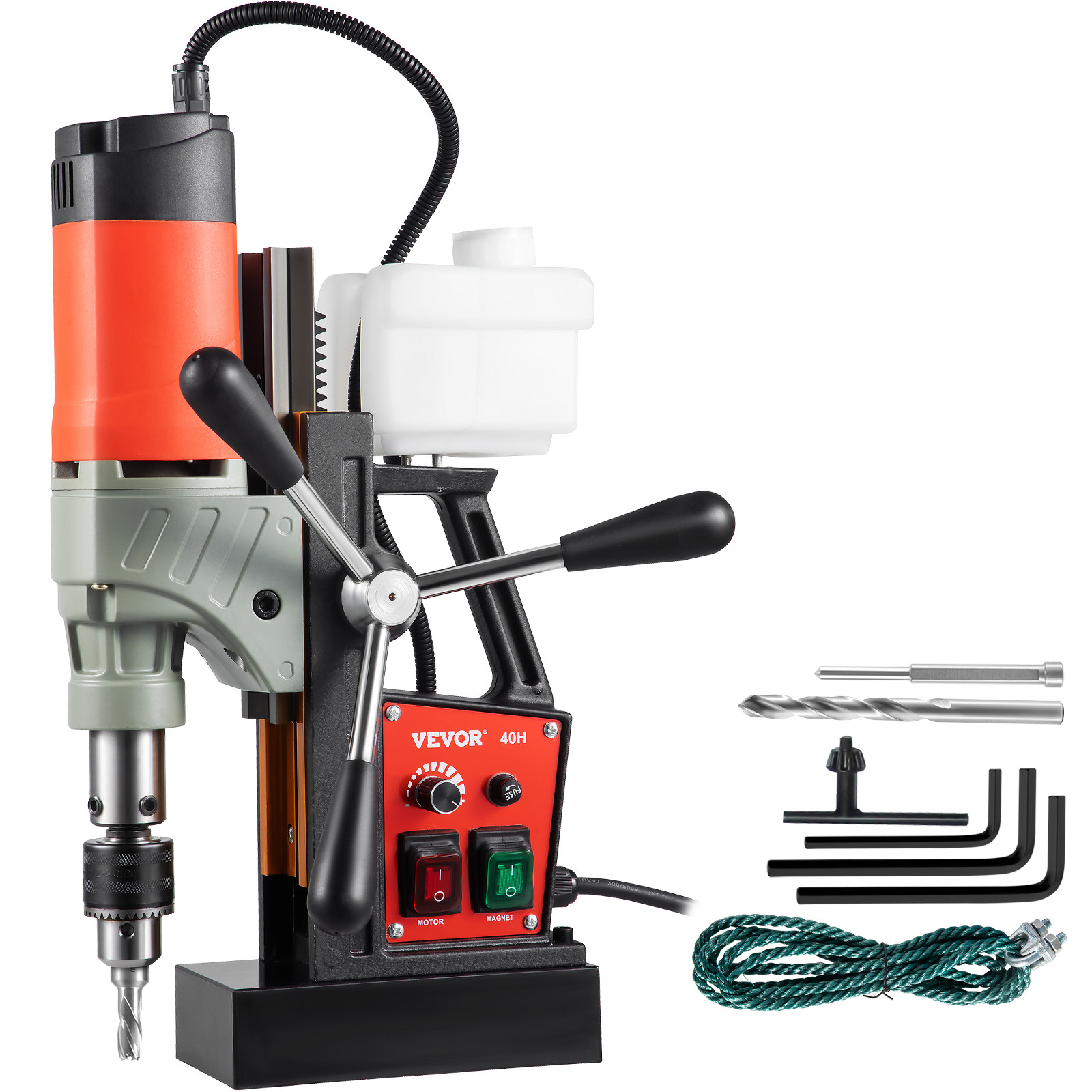 Wiertarka magnetyczna 1200W 40 mm z regulacją prędkości