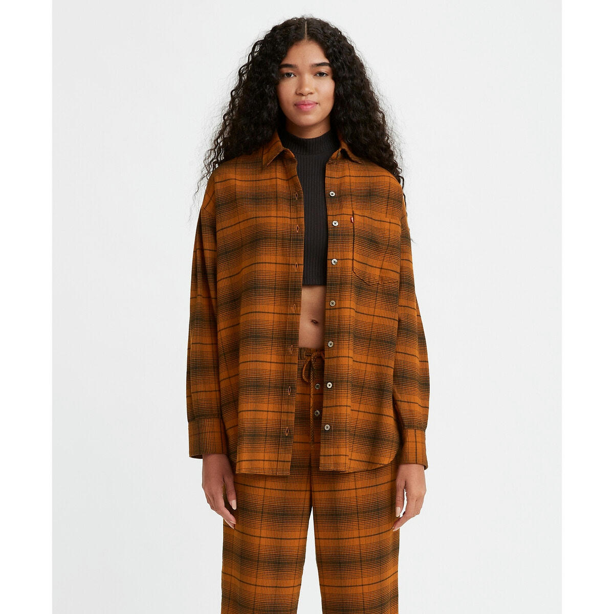 Chemise à carreaux