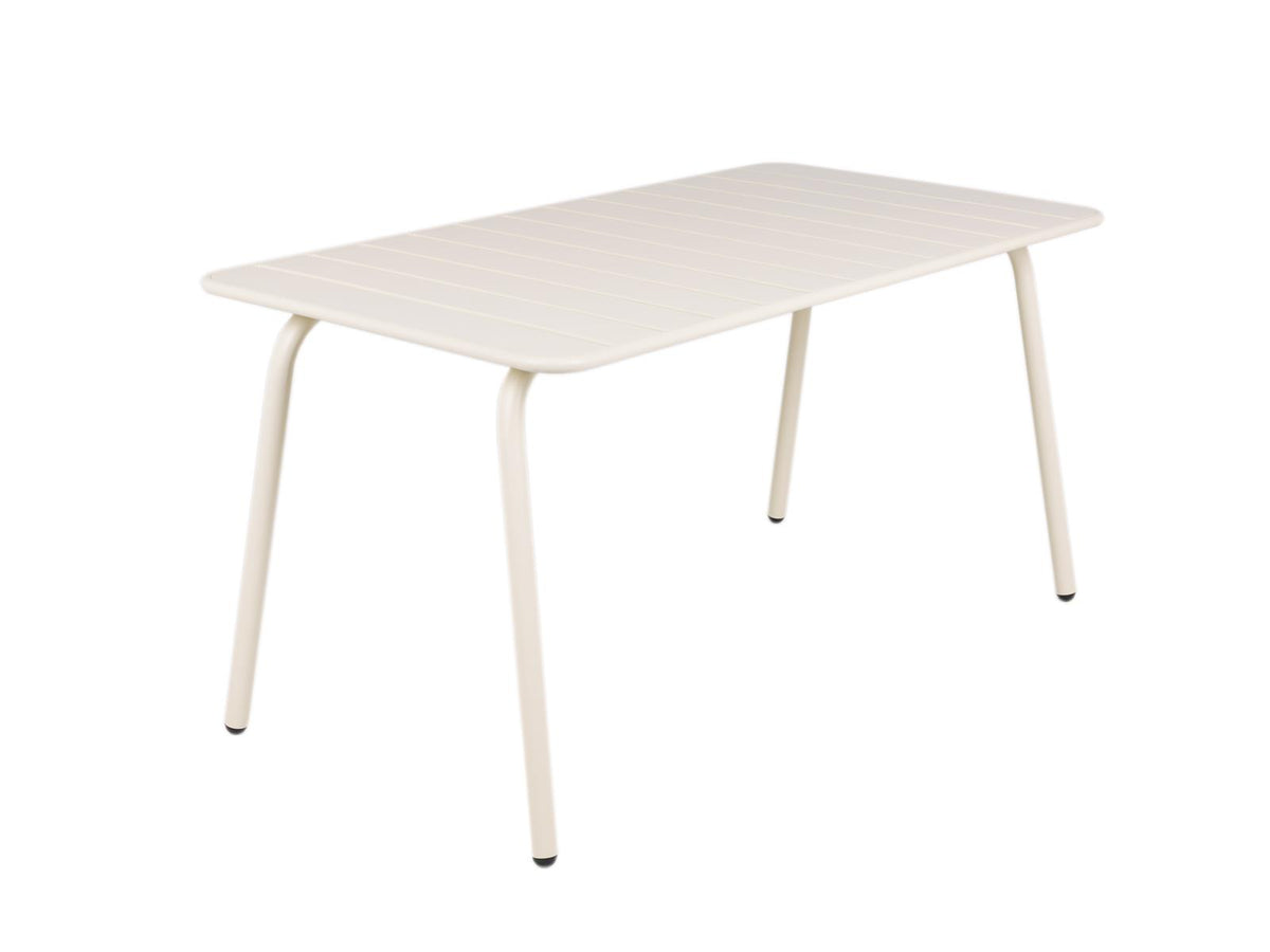 MaximaVida metalen tuintafel Max 150 x 80 cm ivoor