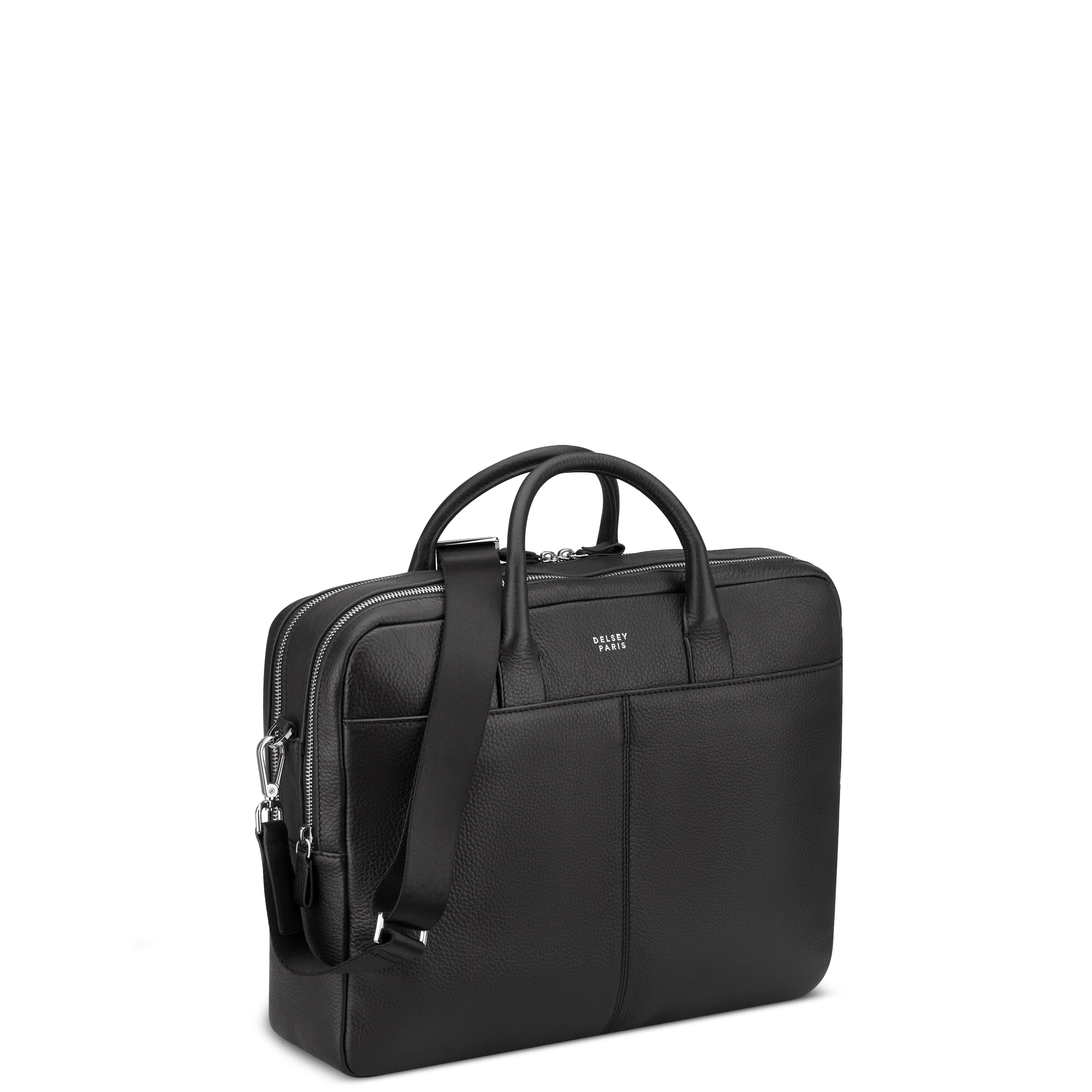 LE CUIR GRAINÉ - SAC 2 COMPARTIMENTS 15,6
